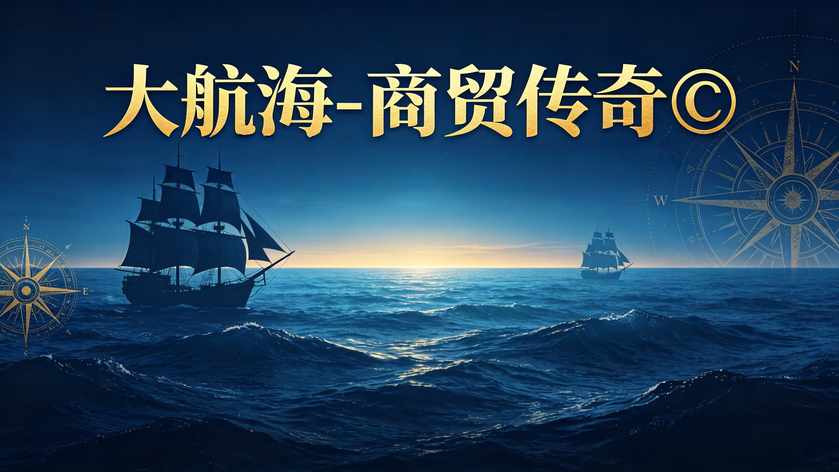 《大航海-商贸传奇©️》高端情景体验式沙盘模拟