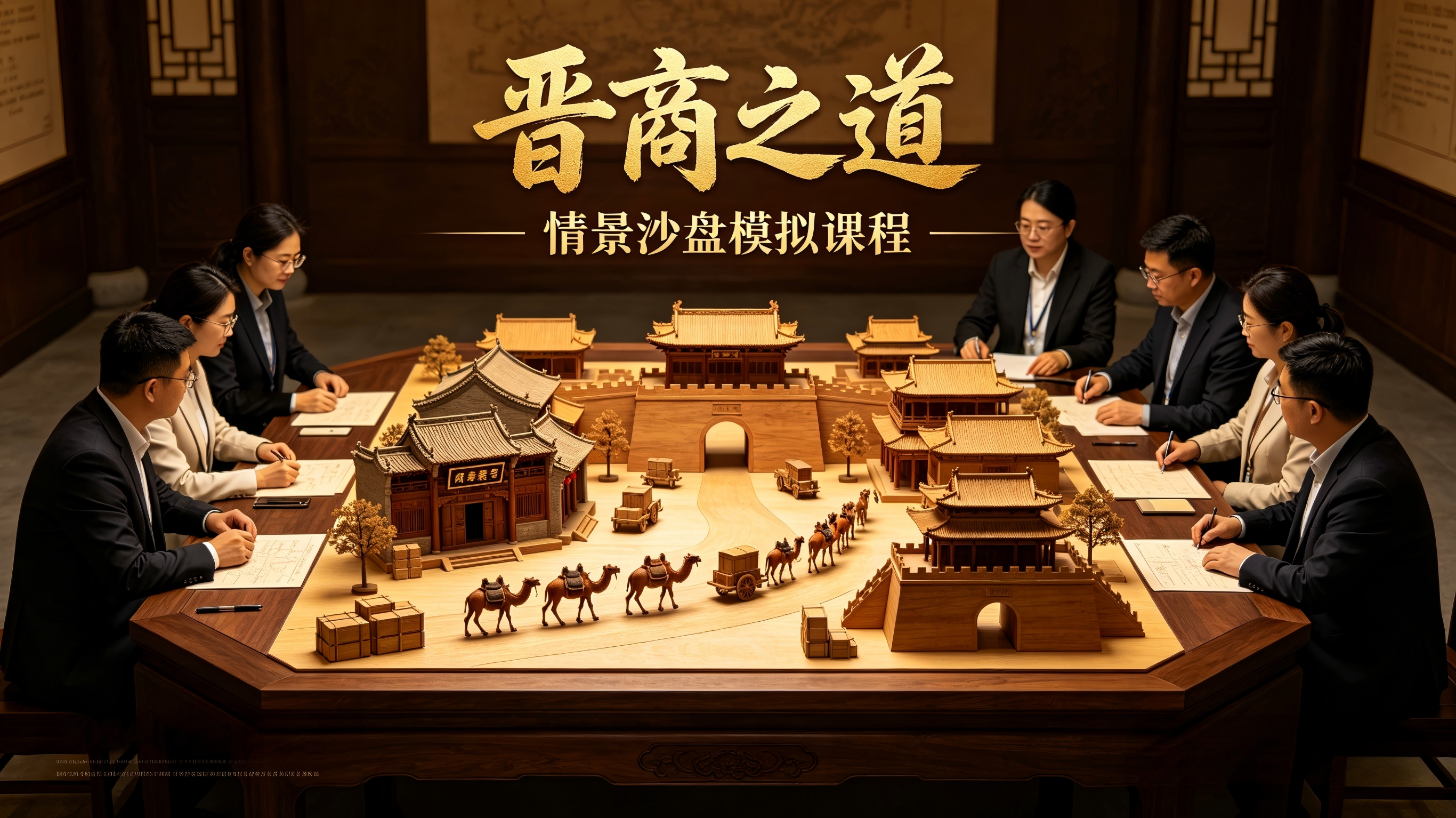 《晋商之道》情景沙盘模拟课程